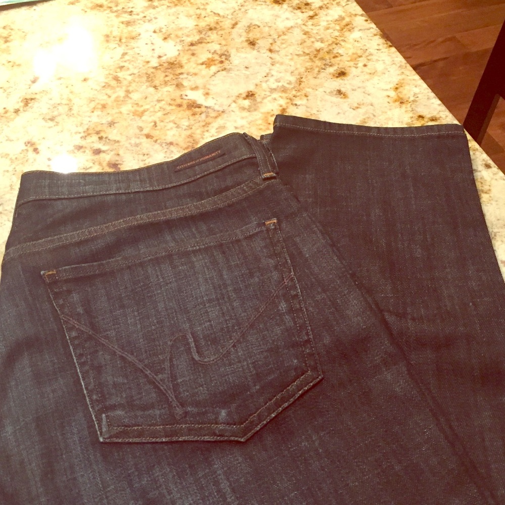Citizens of Humanity, dark blue jeans, 32